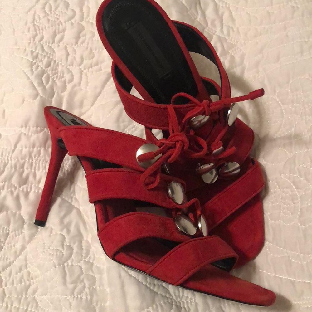 Alexander Wang Red Mule - Picture 2 of 6